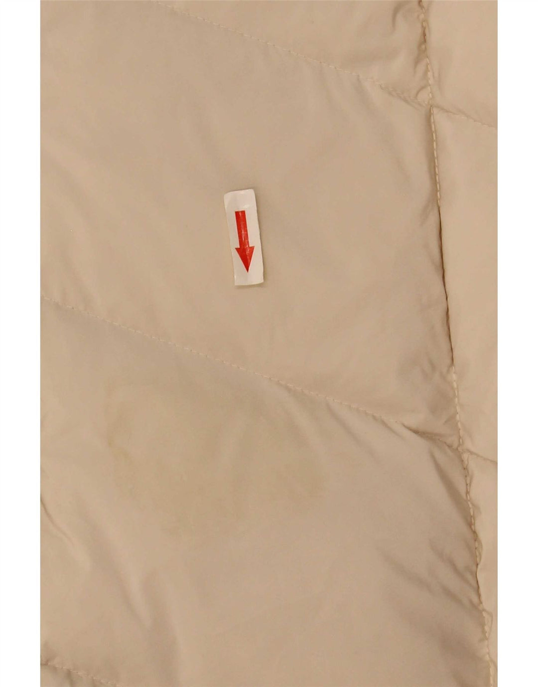 MOTIVI Polstret frakke med hætte til kvinder UK 12 Medium Beige Polyester