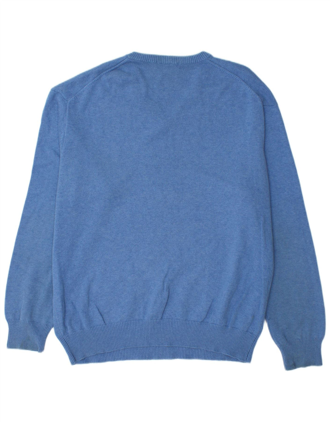 GANT Herre V-hals sweater XL Blå Bomuld