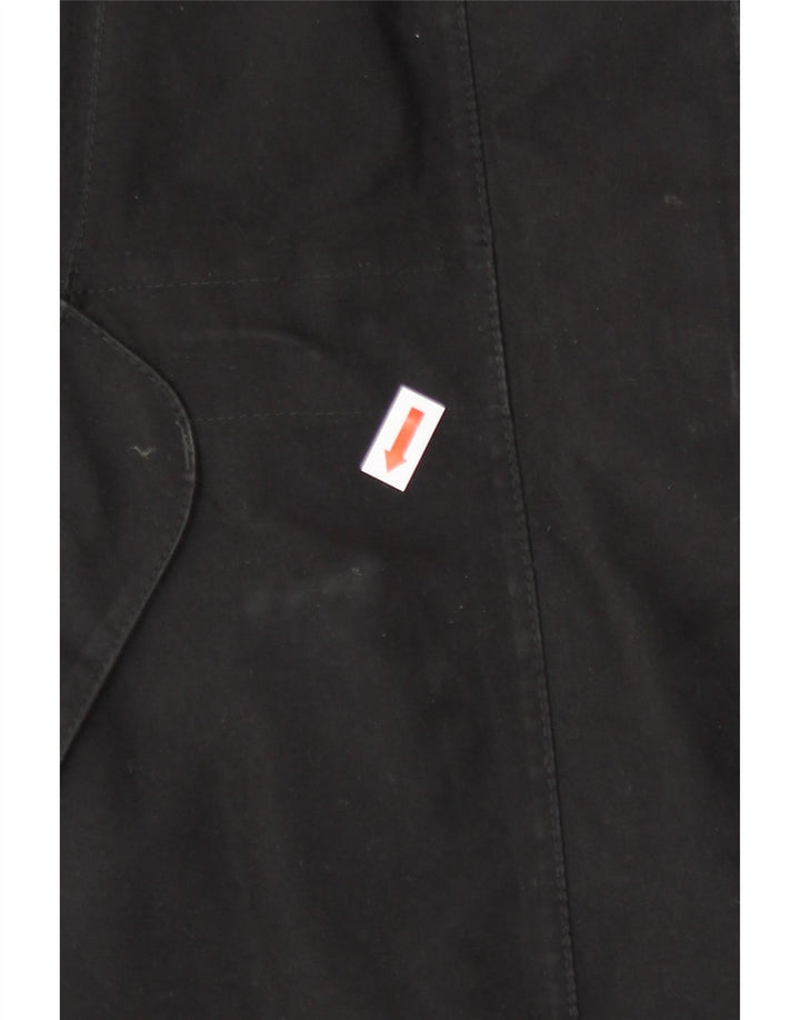 Jack Wolfskin Dame Windbreaker Coat UK 12/14 Medium Black Polyester