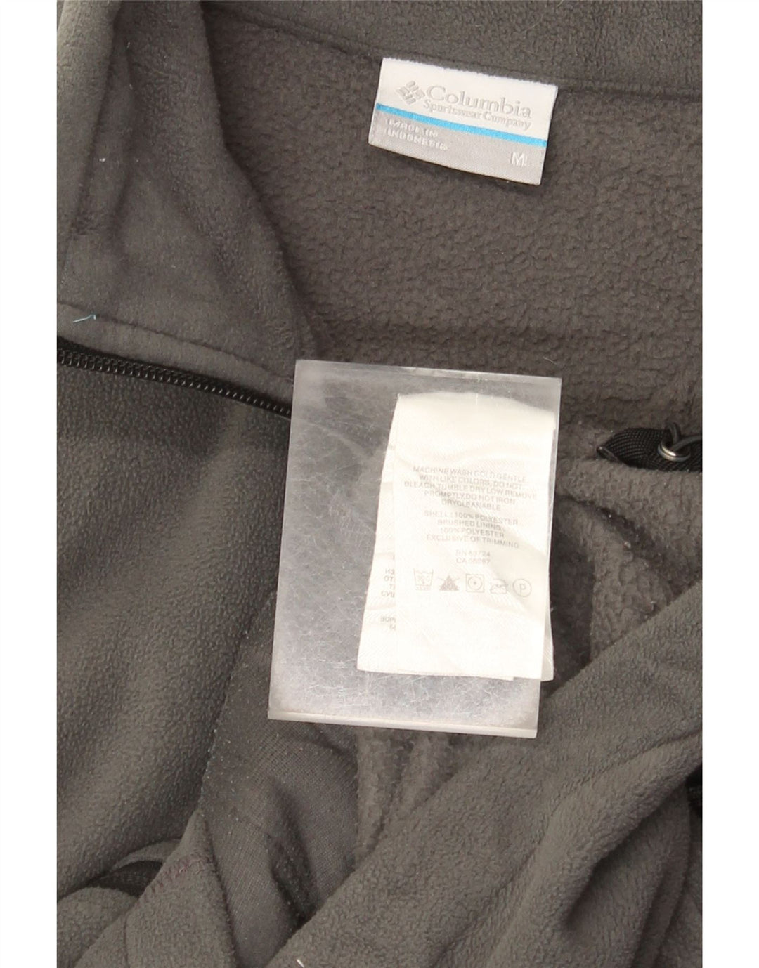 Columbia Herre Fleecejakke UK 38 Medium Grå Polyester