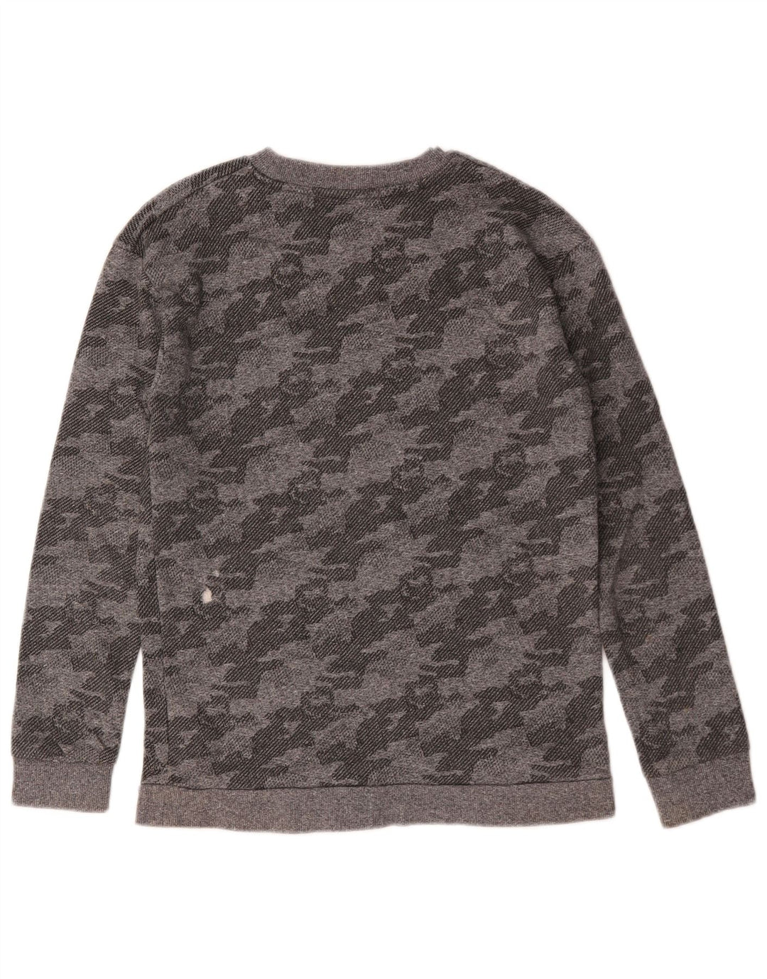 Marks & Spencer Boys Sweatshirt Jumper 12-13 år Grå Camouflage Bomuld
