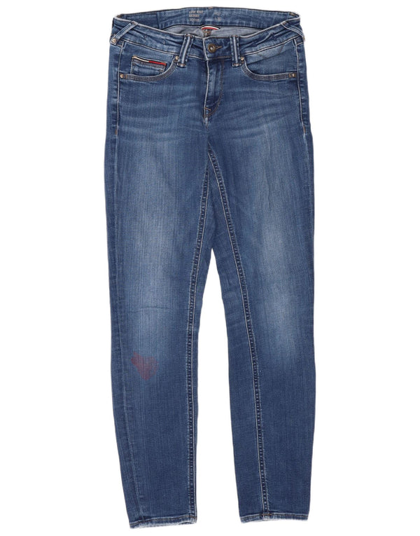 Tommy Hilfiger Dame Sophie Skinny Jeans med lav talje W27 L30 Blå Bomuld