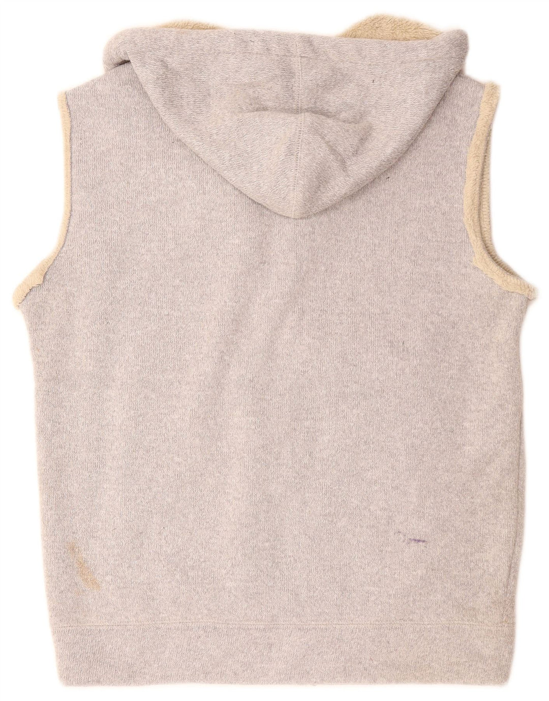 BILLABONG Herre ærmeløs hættetrøje med lynlås, lille grå polyester