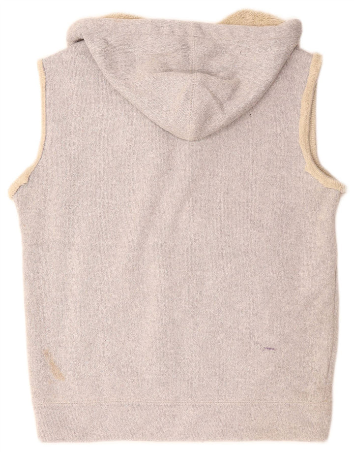 BILLABONG Herre ærmeløs hættetrøje med lynlås, lille grå polyester