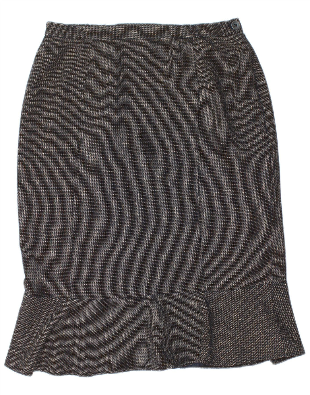 Eastex trompetnederdel til kvinder UK 12 Medium W30 Marineblå polyester