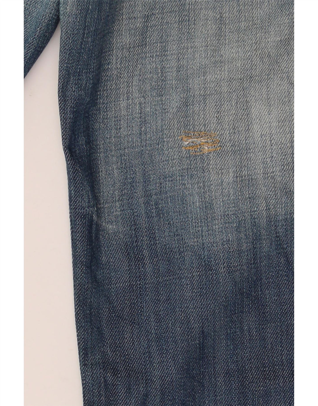 Calvin Klein Bermuda-denimshorts til kvinder W26 Små blå bomuld