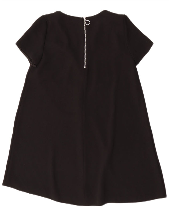 Zara Dame A-Line Kjole UK 6 XS Sort