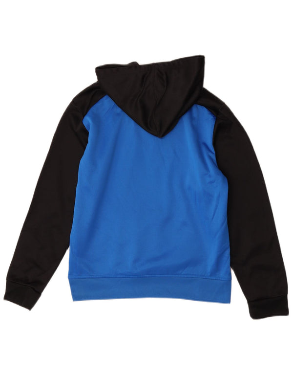 Champion drenge grafisk hættetrøje 14-15 år Blue Colourblock Sports