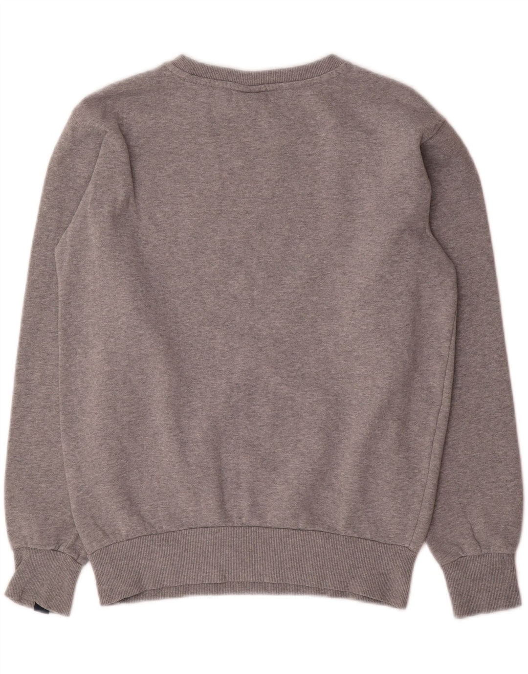 Ellesse Dame Grafisk Oversized Sweatshirt Jumper UK 8 Lille Grå Bomuld