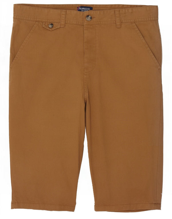 Kangol Herre Bermuda Shorts Large W36 Beige Bomuld