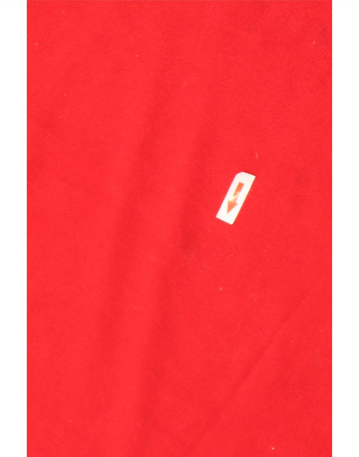 Adidas Herre grafisk T-shirt Top Medium Rød Bomuld