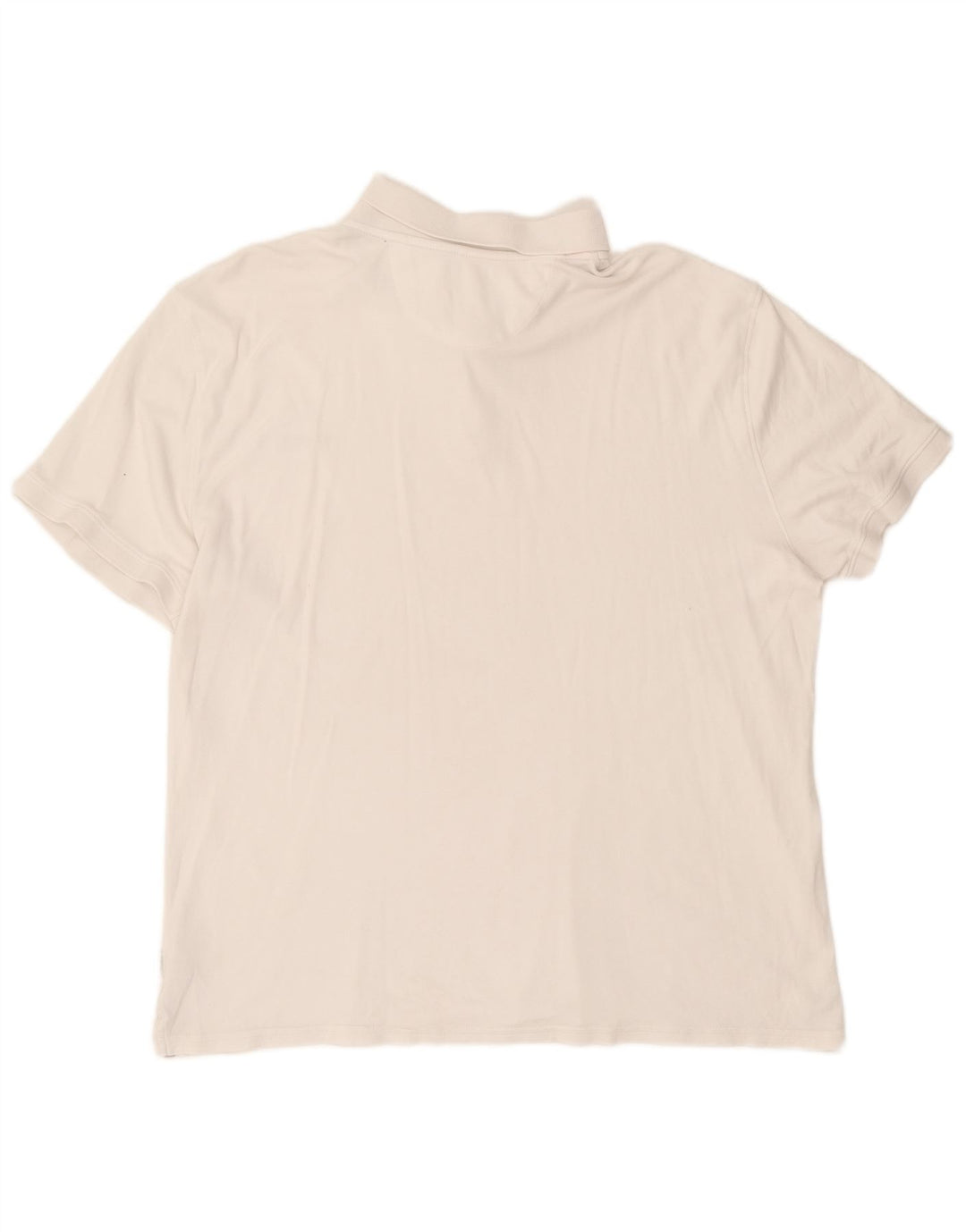 Calvin Klein herre poloshirt 2XL hvid bomuld