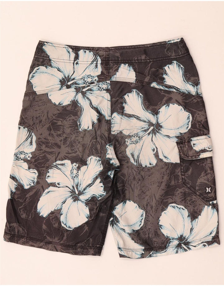 Hurley Herre grafiske badeshorts Medium Grey Floral Polyester