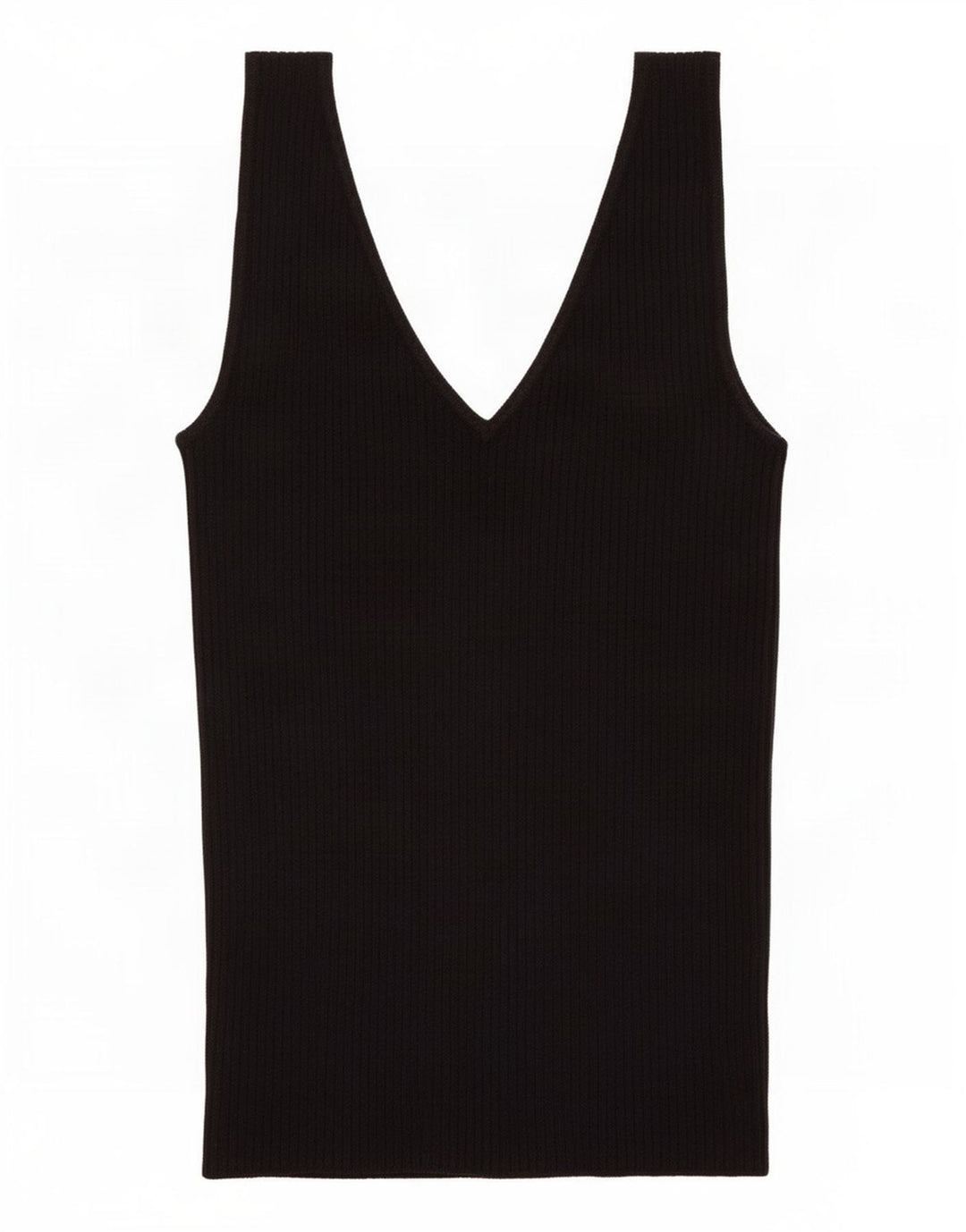 Marks & Spencer Damevest Top UK 8 Small Black Viscose