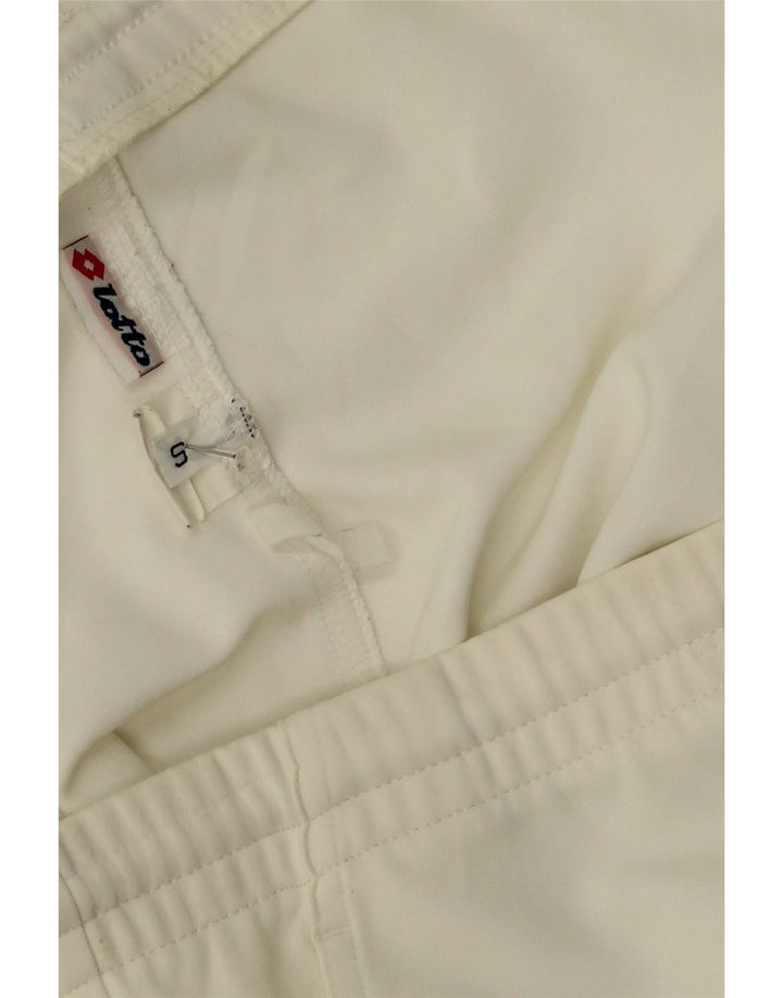 LOTTO Mens Graphic Sport Shorts Large White Vintage Lotto and Second-Hand Lotto from Messina Hembry 