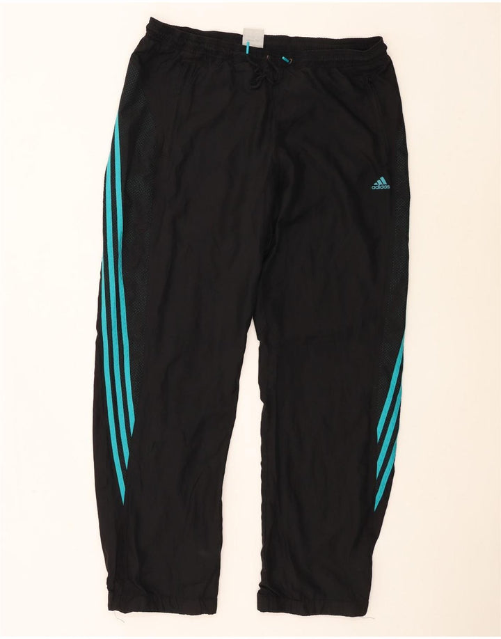 Adidas Træningsdragtsbukser til mænd Stor sort polyester