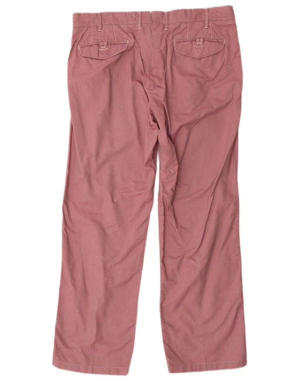 Massimo Dutti Herre Lige Chino Bukser W34 L30 Pink