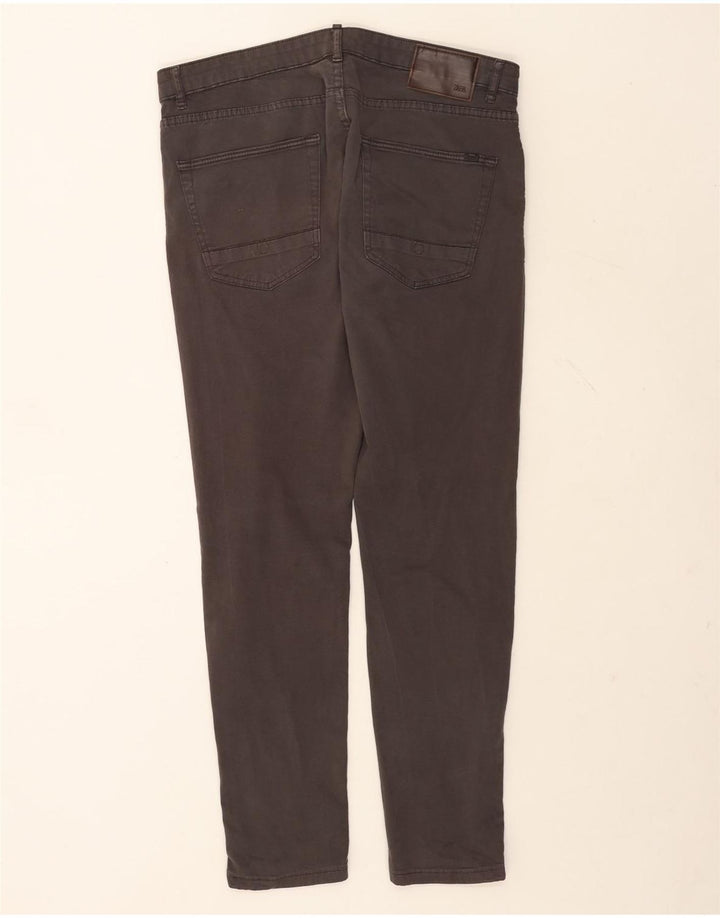 Zara Herre Slim Jeans EU 42 Large W32 L30 Brun Bomuld