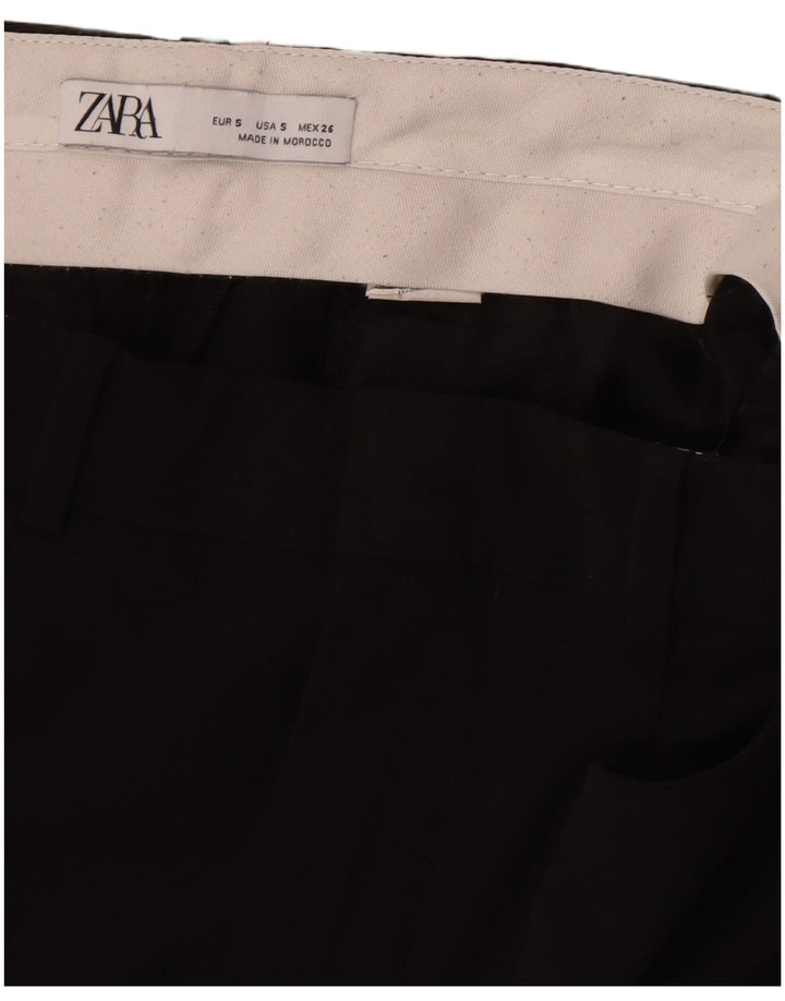 Zara Casual Shorts til kvinder Small W26 Sort