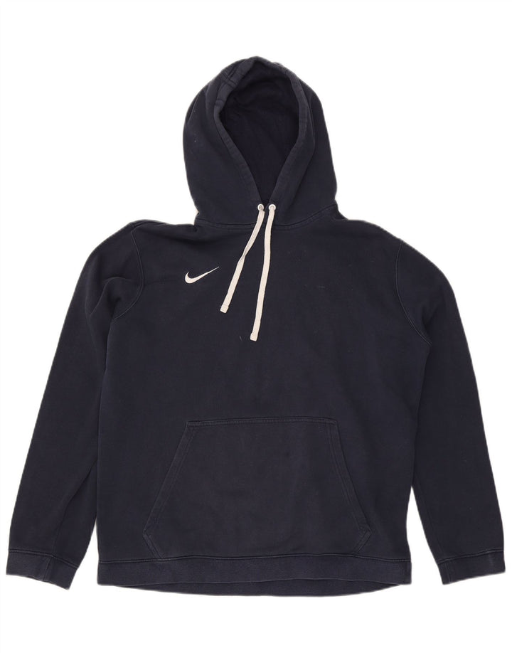 Nike hættetrøje til mænd, stor marineblå bomuld