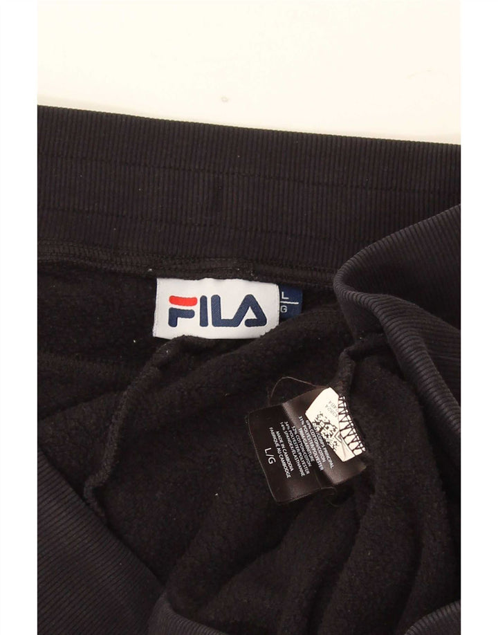 Fila Herre træningsdragt Bukser Joggers Large Sort Bomuld