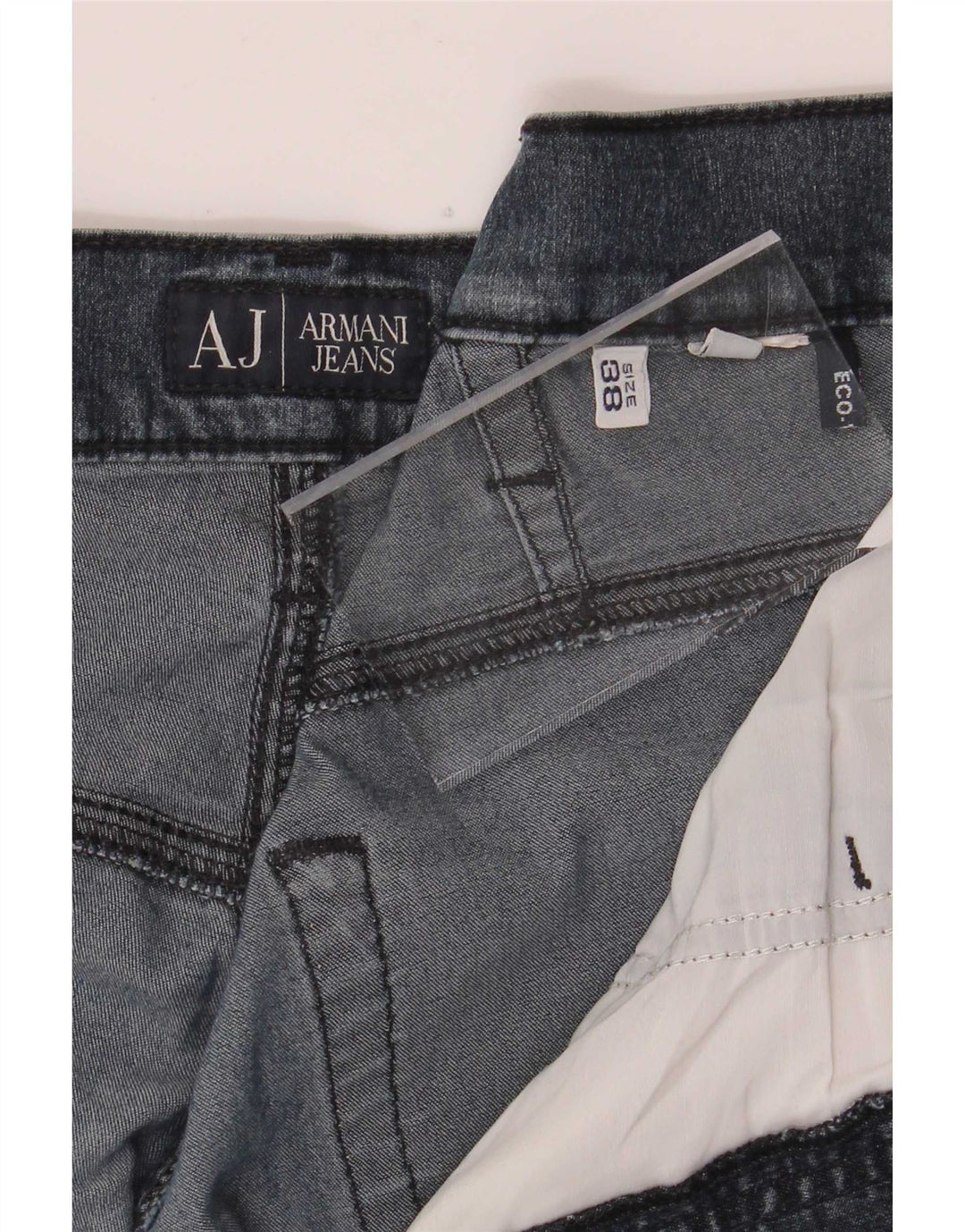 Armani Straight jeans til mænd W38 L29 Navy Blue