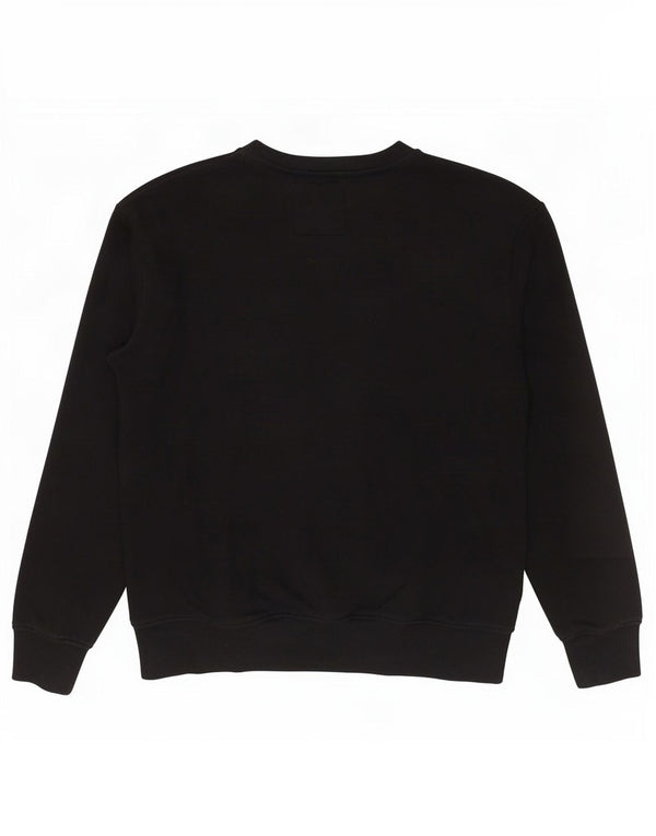 G-Star Mens Graphic Sweatshirt Jumper Large Black Cotton
