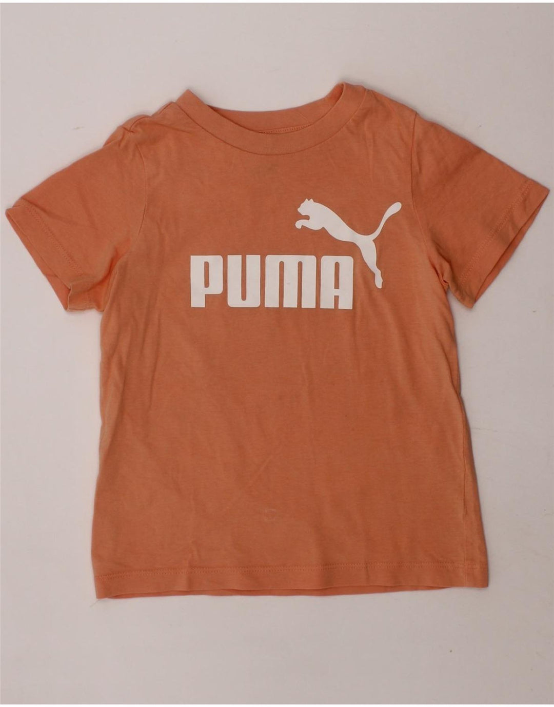PUMA Girls Graphic T-Shirt Top 2-3 Years Pink Vintage Puma and Second-Hand Puma from Messina Hembry 
