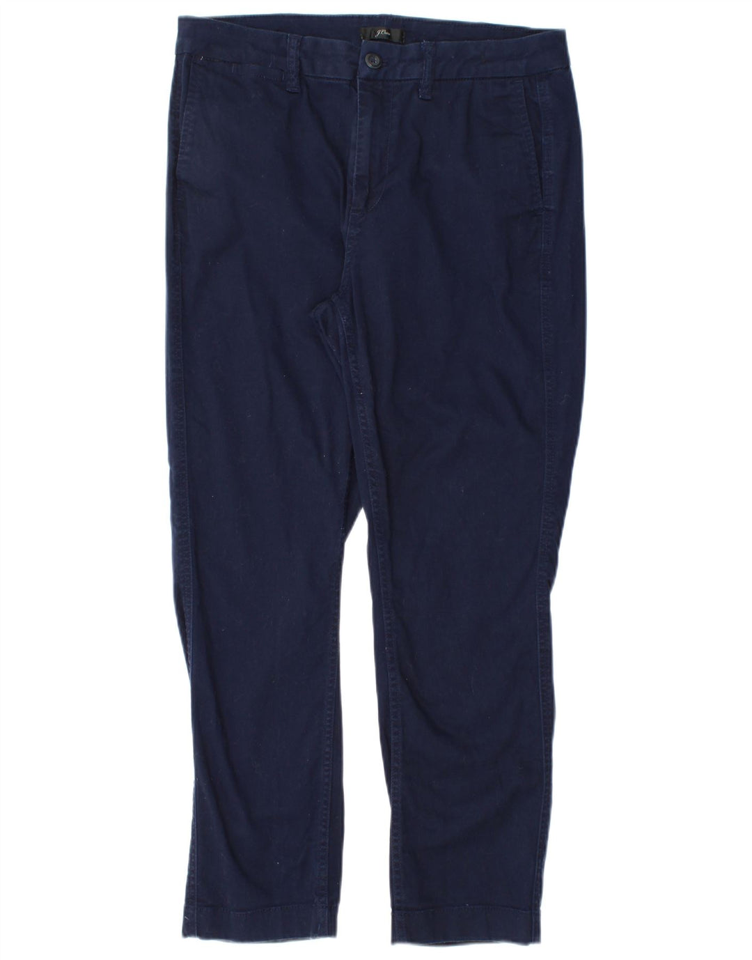 J. Crew Dame Slim Chino Bukser W27 L26 Marineblå Bomuld