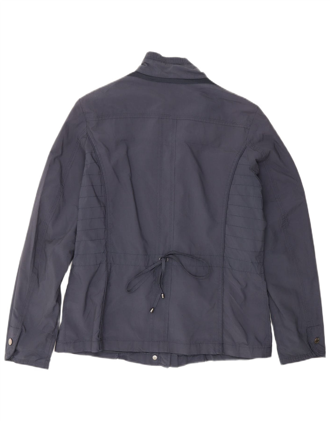 GEOX Womens Utility Jacket UK 10 Small Navy Blue Polyester