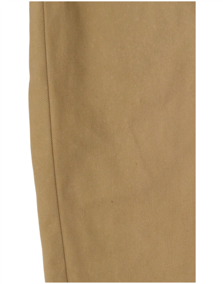 DOCKERS Herre Pegged Chino Bukser W32 L30 Beige Bomuld