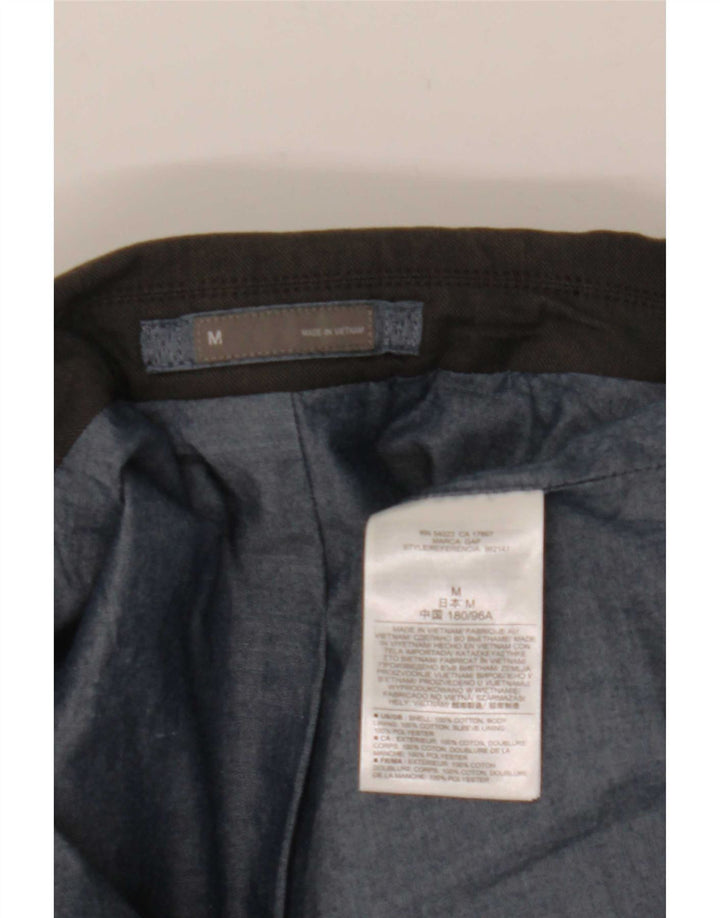 Gap Herre 2 Button Blazer Jacket UK 38 Medium Grey Bomuld