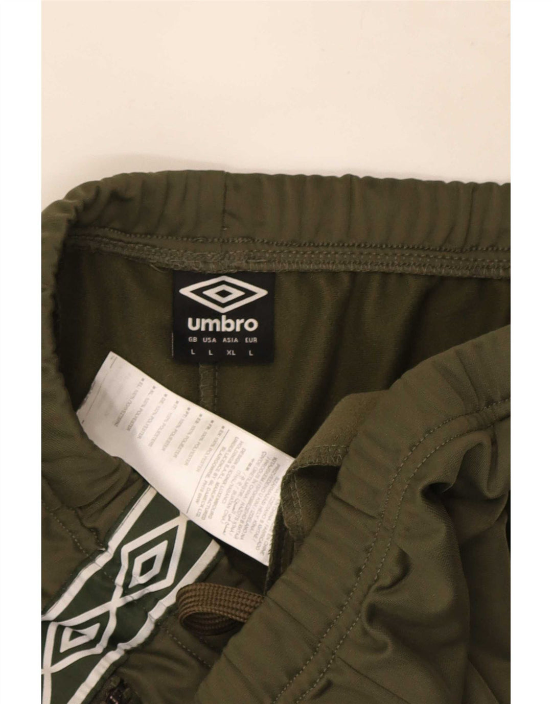 Umbro Herre grafiske sportsshorts Large Khaki Polyester