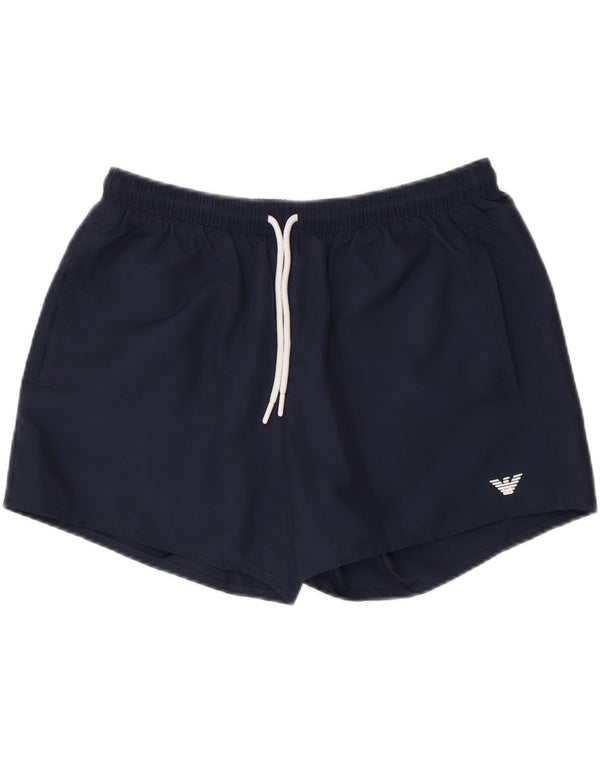 EMPORIO ARMANI Badeshorts til mænd store marineblå