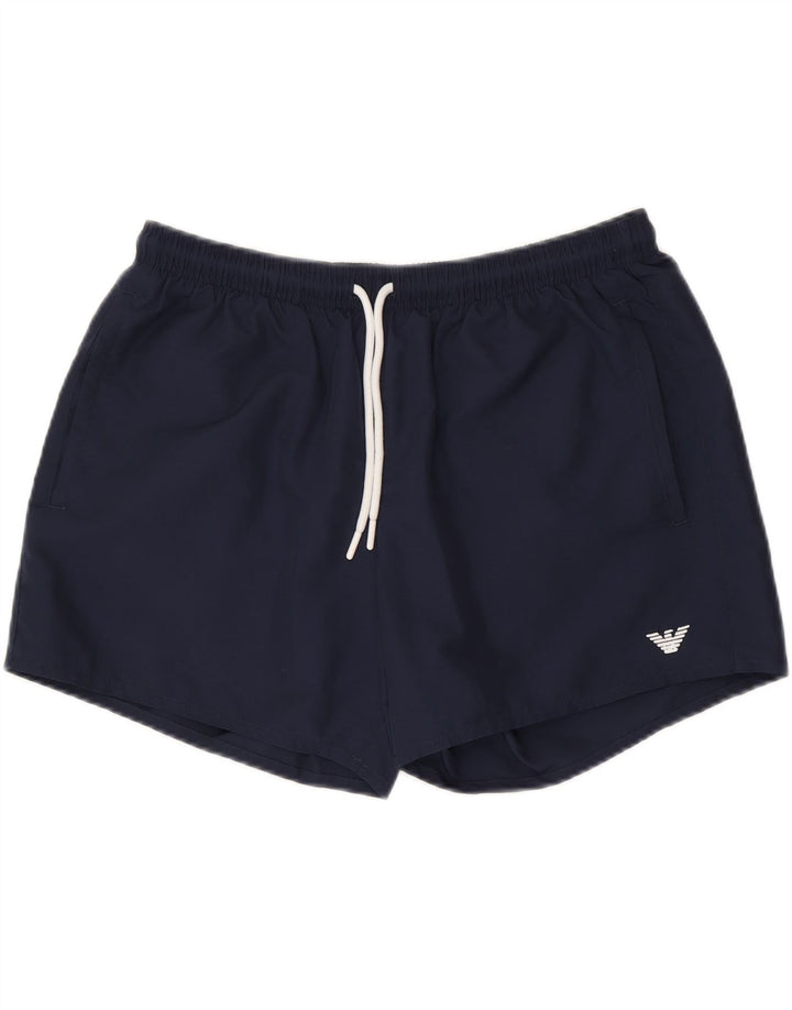 EMPORIO ARMANI Badeshorts til mænd store marineblå