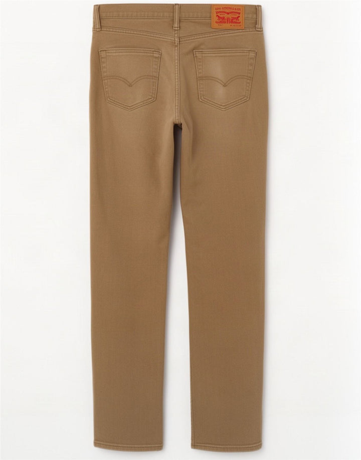 Levi's Herre 511 Slim Jeans W30 L32 Beige Bomuld