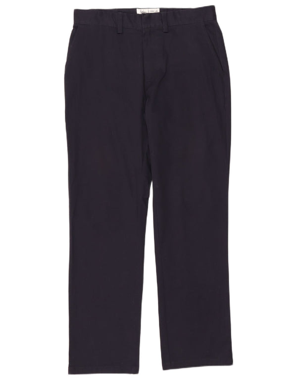 Boden Herre Regular Fit Chinobukser W34 L32 Marineblå Bomuld