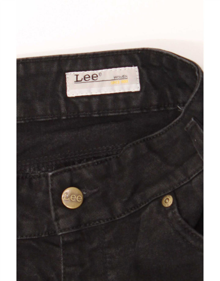 Lee lige jeans til kvinder W30 L32 sort bomuld