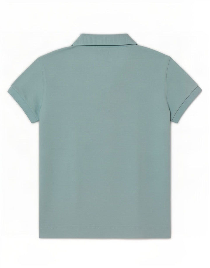 Lacoste Dame Polo Shirt Størrelse 36 Lille Blå Bomuld