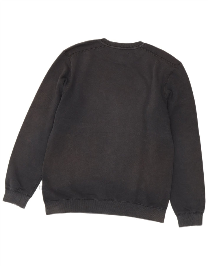 Adidas grafisk sweatshirt til mænd, lille sort bomuld