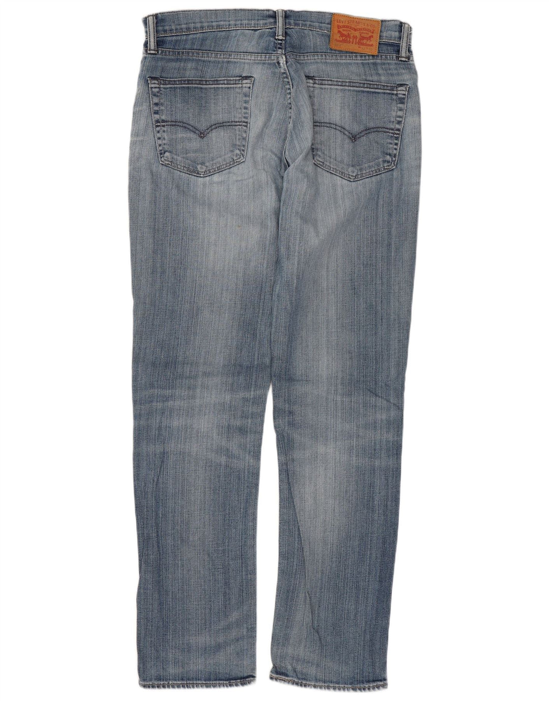 LEVI'S Herre 511 Slim Jeans W32 L32 Blå Bomuld
