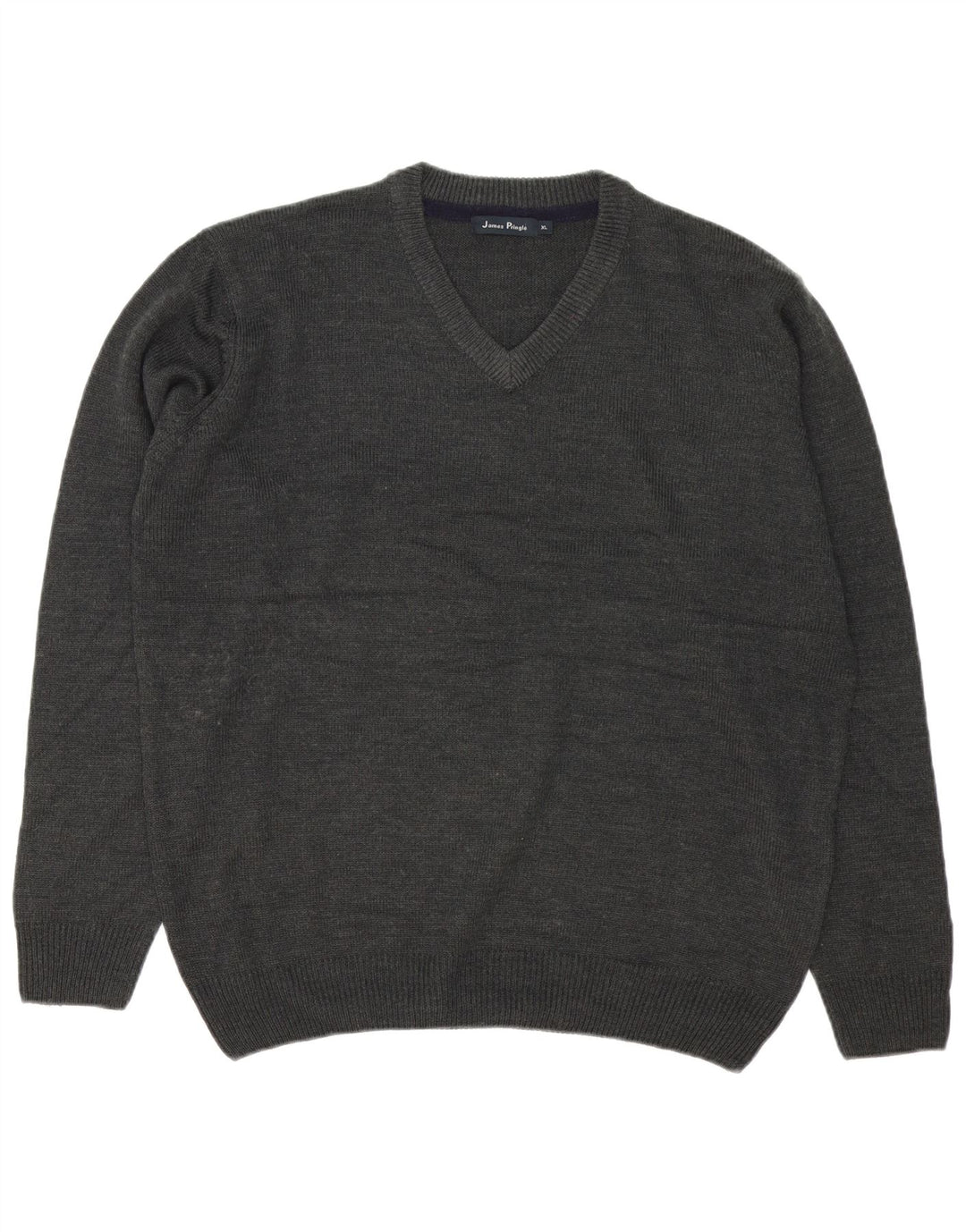 James Pringle Herre V-hals sweater XL Grå Akryl