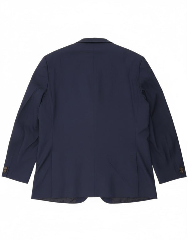 Marks & Spencer herre skræddersyet 2-knaps blazerjakke UK 46 3XL marineblå