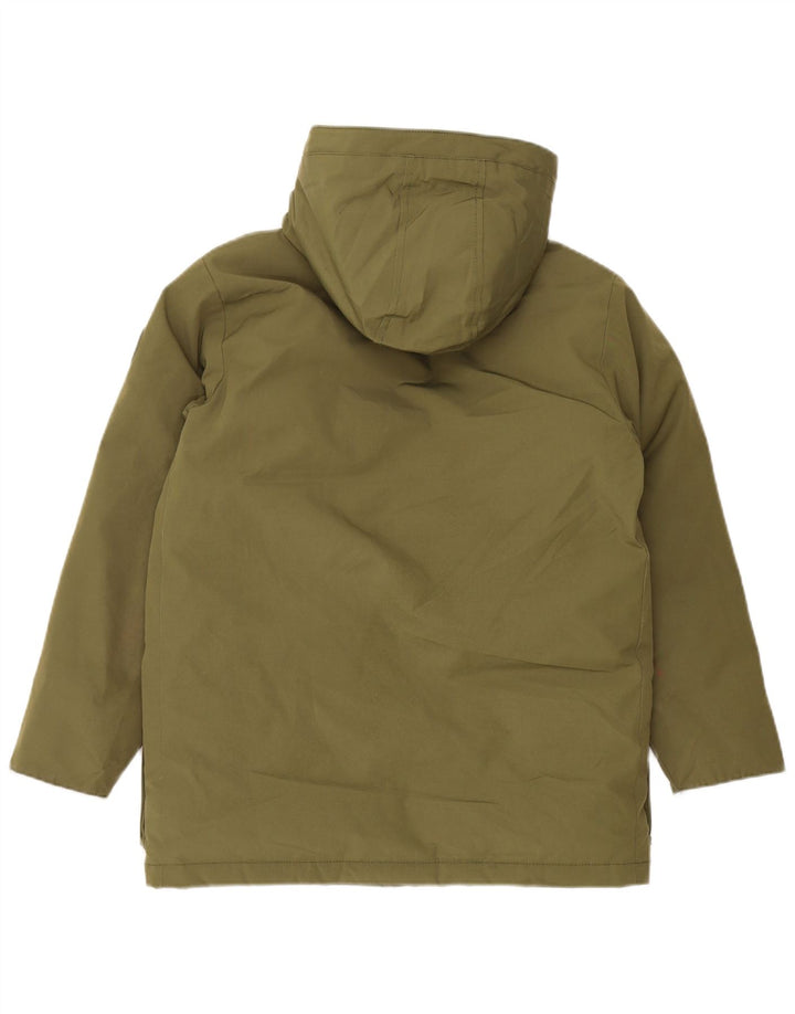 Gap Boys Hooded Parka Jacket 13-14 år Khaki Polyester