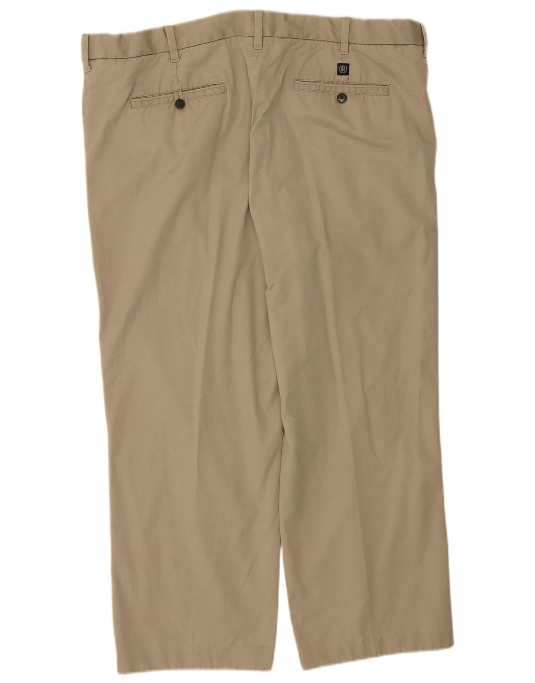 Marks & Spencer Herre Blue Harbor Pegged Chino Bukser W42 L29 Beige