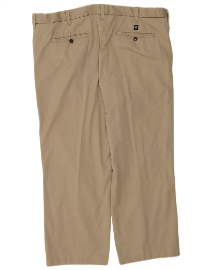 Marks & Spencer Herre Blue Harbor Pegged Chino Bukser W42 L29 Beige