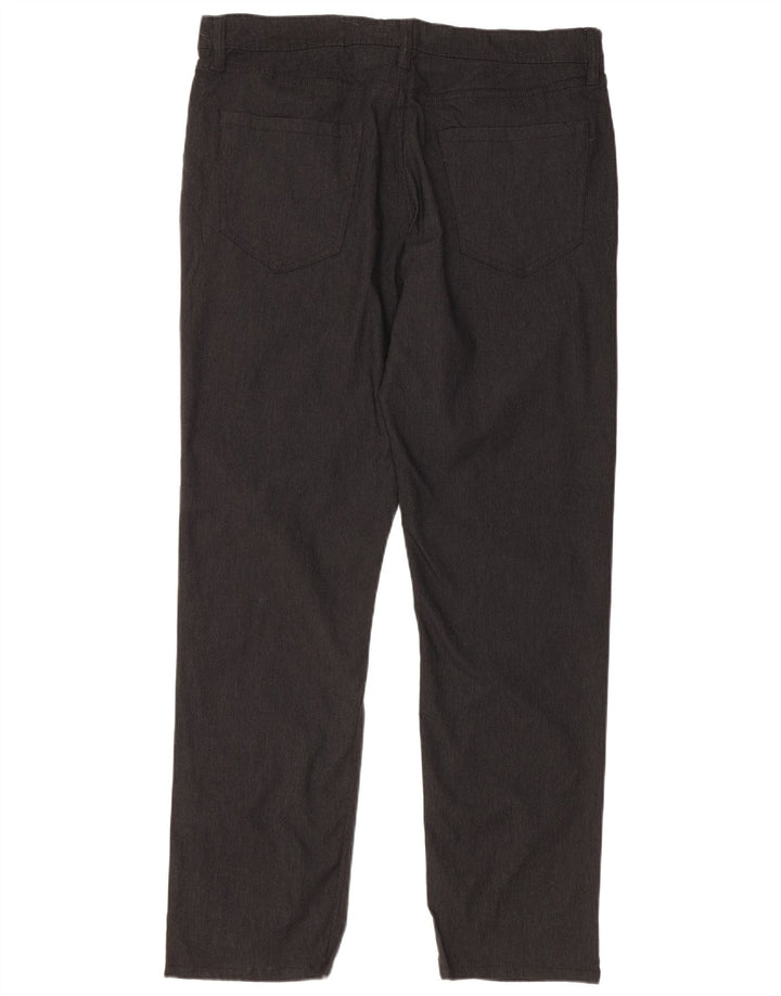 Izod Lige Casual Bukser til kvinder W36 L32 Sort Rayon
