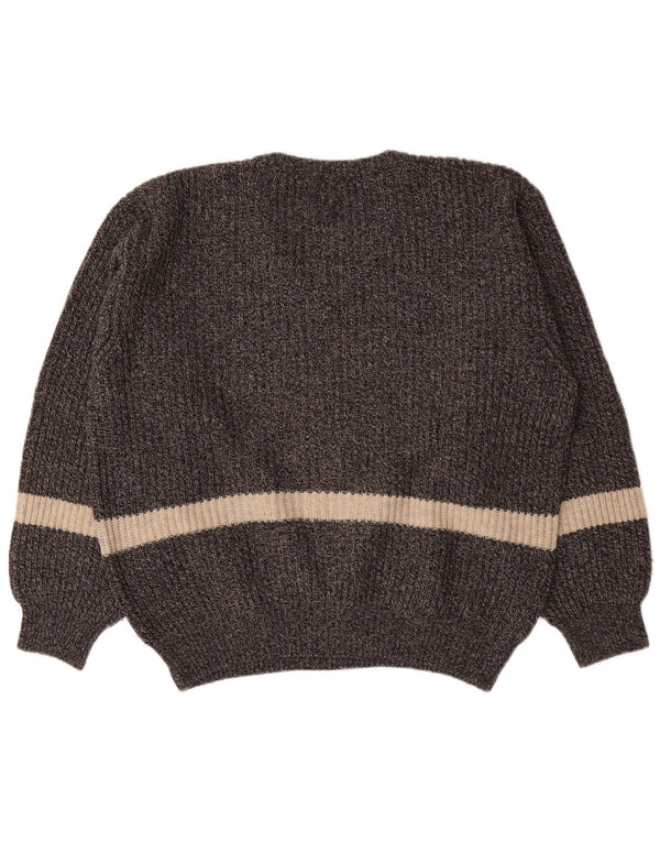 Levi's Herre V-hals sweater Stor Grå Colourblock Uld