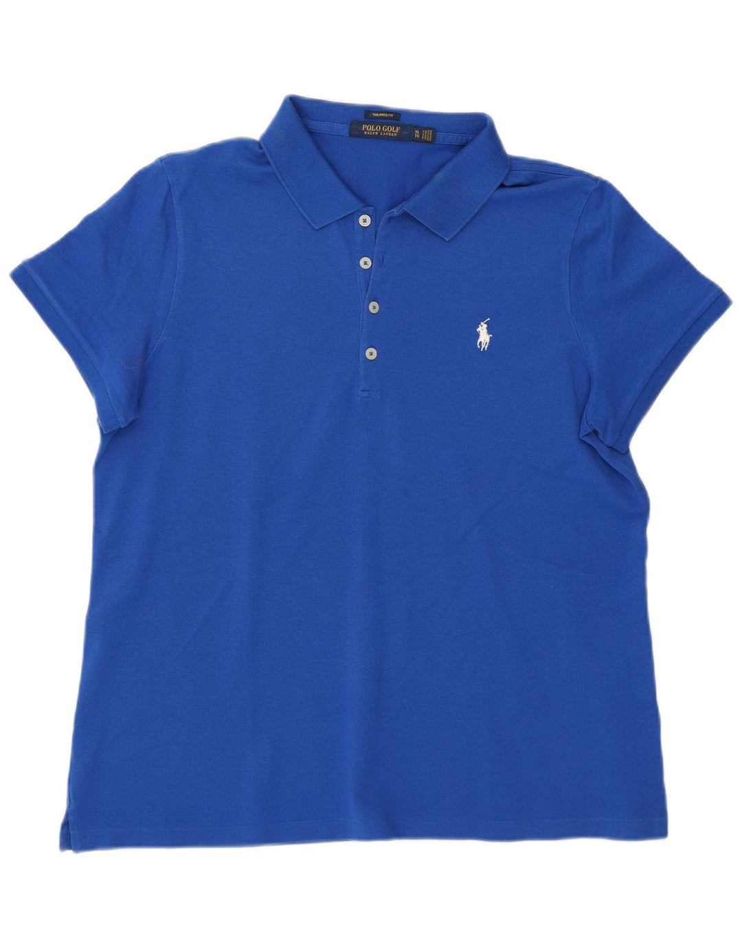 Polo Ralph Lauren Herre skræddersyet pasform poloskjorte XL Blå