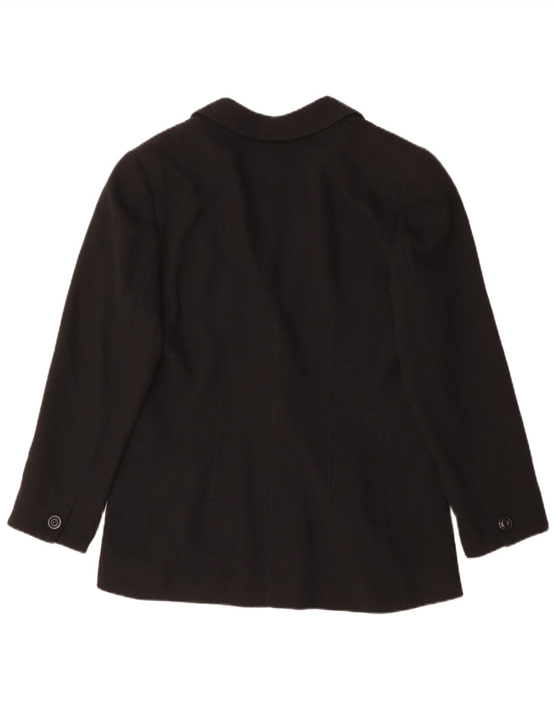 Emanuel Ungaro Dame 1 Knap Blazer Jakke IT 48 XL Sort